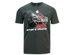 Suzuki V-Strom T-Shirt Herren Grau