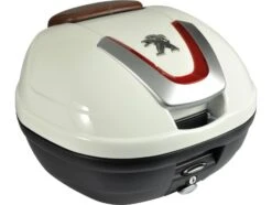 Peugeot Topcase Mit Lackierten Deckel Und Rückenlehne In Maroon