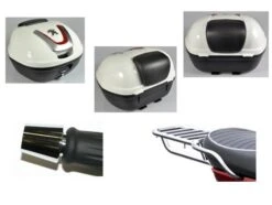 Peugeot Topcase Kit Voyage Django (Träger,Topcase,Lenkergew.)