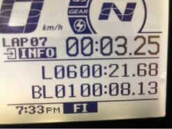 Laptimer Für GSX-R 1000 / R Für Seriencockpit