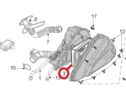 Luftfilter Peugeot Tweet 50 4T AC