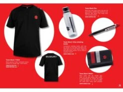 Suzuki Team Black Trinkflasche