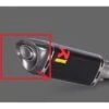 Akrapovic Endkappe Carbon Yamaha YZF-R3
