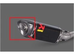 Akrapovic Endkappe Carbon Yamaha YZF-R3