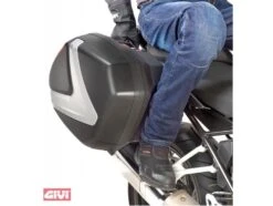 Givi V37 - Seitenkoffer Satz Monokey Rote Reflektoren -Suzuki Verkaufsgeschäft v37c 1001265