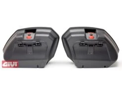 Givi V37 - Seitenkoffer Satz Monokey Rote Reflektoren -Suzuki Verkaufsgeschäft v37d 1001264